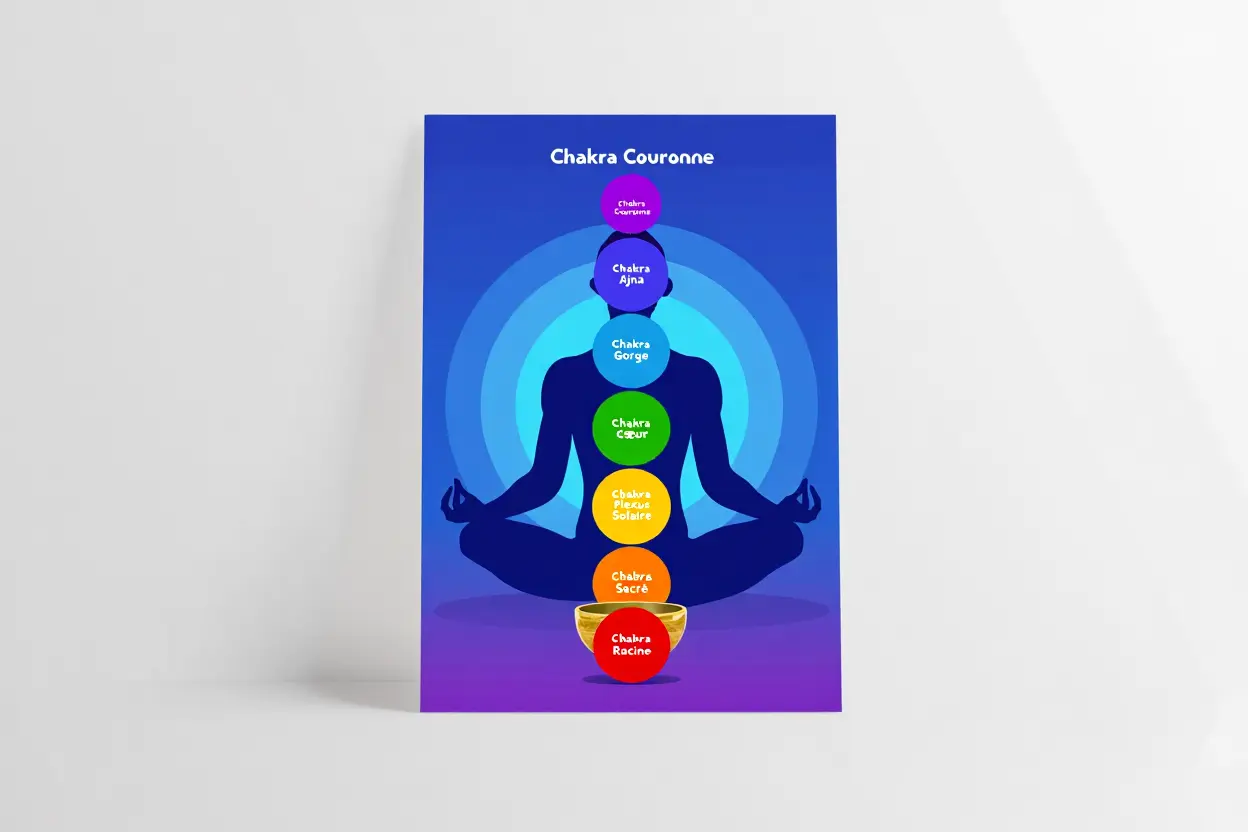 Bol tibétain utilisé pour harmoniser les chakras